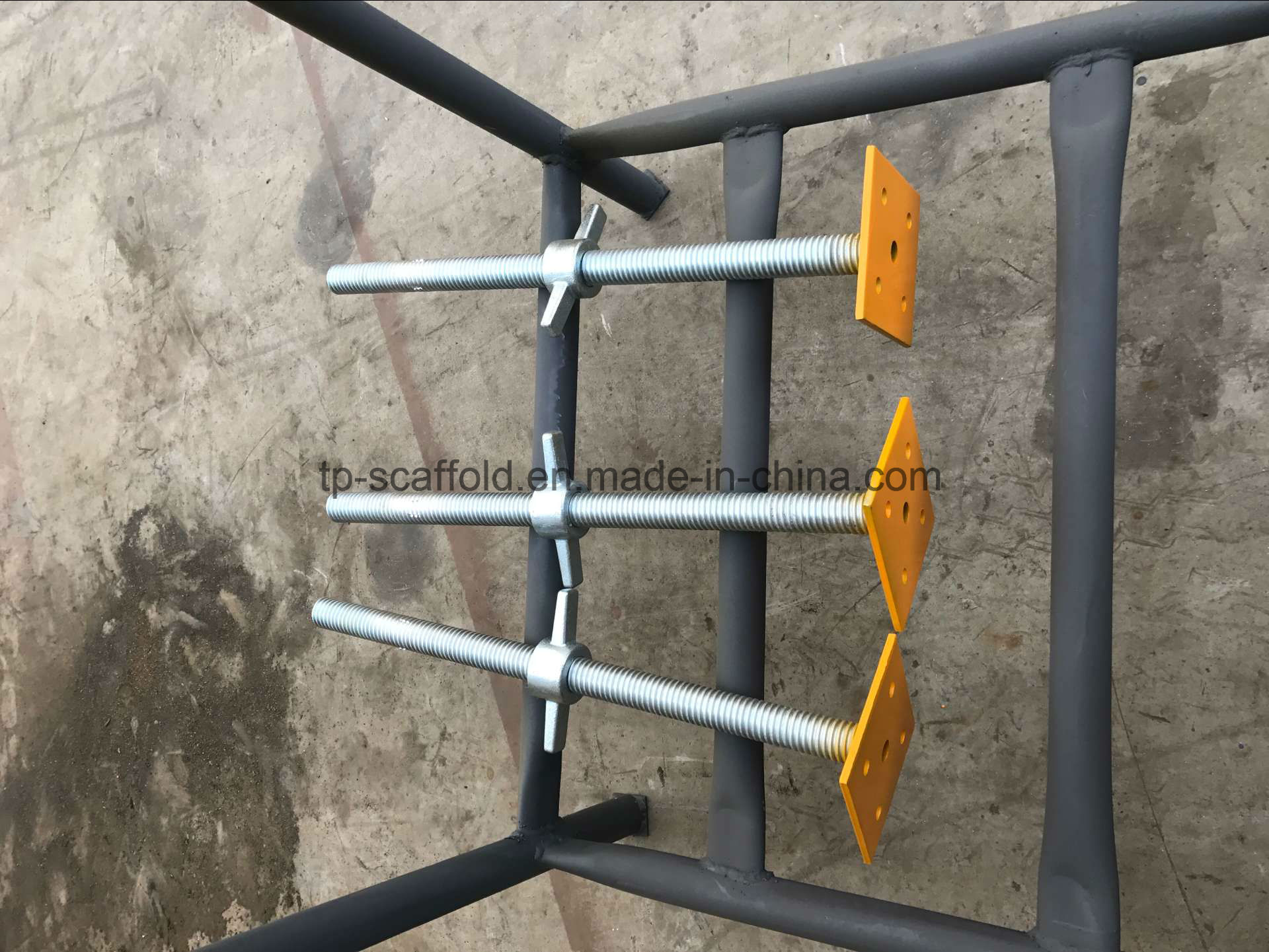 Scaffolding Construction Adjustable Screw Jack Base for Scaffold Frame