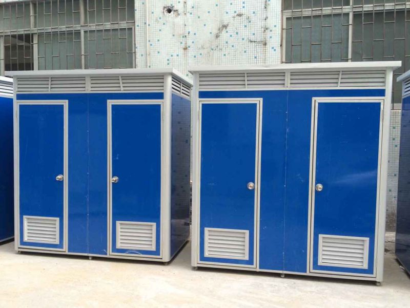 Single Portable Toilet with Size Width 1.08m, Length1.08m