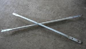 Punched Hole Cross Brace for Frame Scaffolding