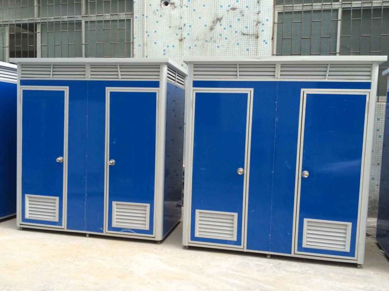 Single Portable Toilet with Size Width 1.08m, Length1.08m