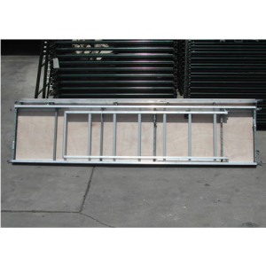 Aluminum/Plywood Plank with Trapdoor and Ladder for Scaffolding