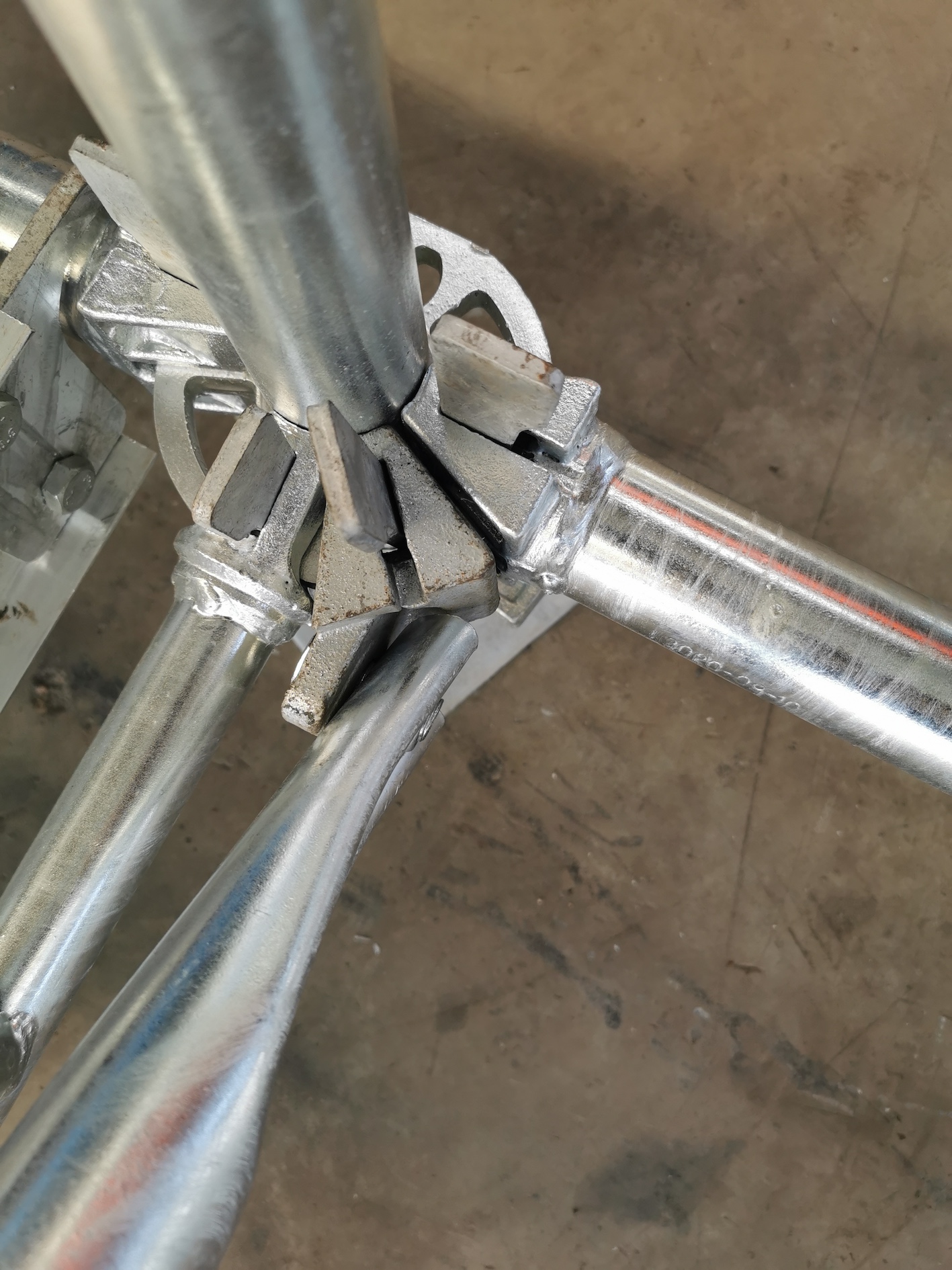 Layher scaffolding system 