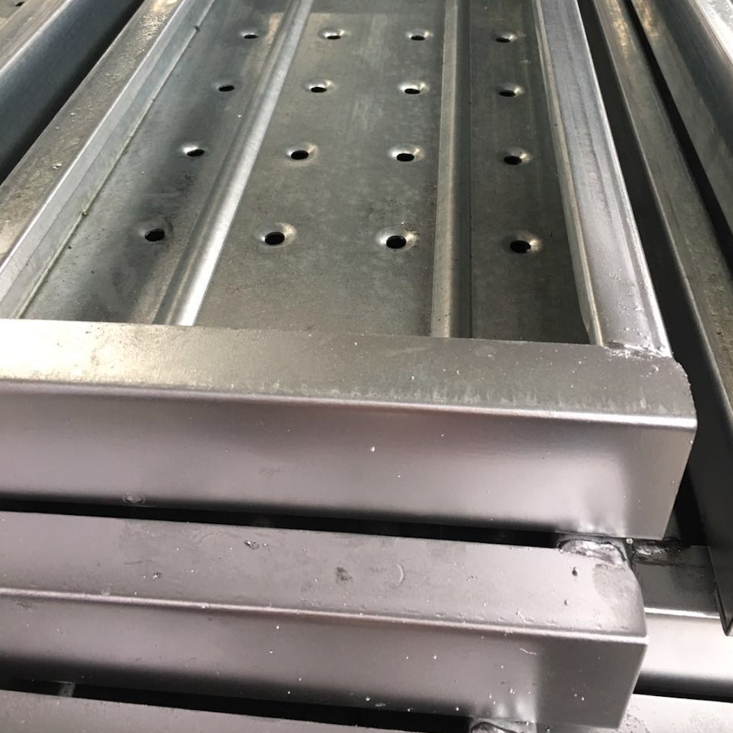 Galvanized scaffold steel plank