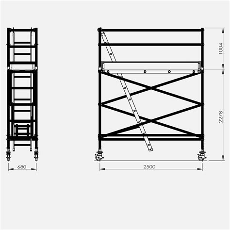 Mobile Scaffold Tower Safety Height