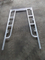 Blue Painted Walkthrough Scaffolding Frame with C Lock