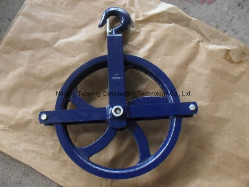 Scaffolding Gin Wheel with Painted Surface