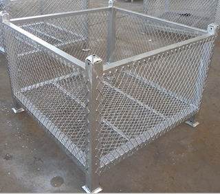 Painted or Galvanized Scaffolding Rack with Mesh