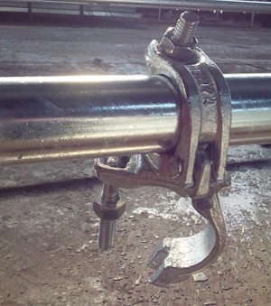 British Type Double Coupler Drop Forged for Tube Clamp Scaffolding