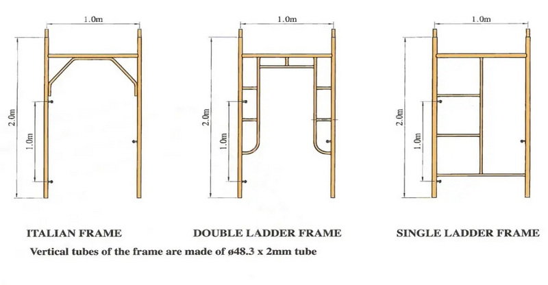 Steel Scaffolding Frame