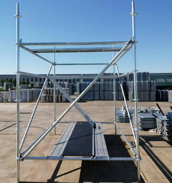 Ringlock Scaffolding for Complex Structures