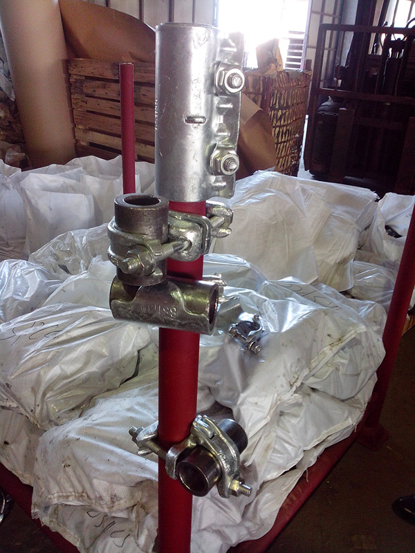 British Type Double Coupler Drop Forged for Tube Clamp Scaffolding