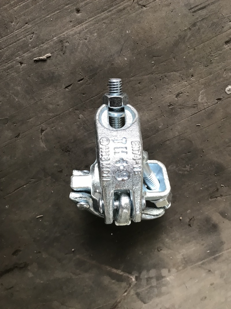 Scaffolding Drop Forged Double Coupler 