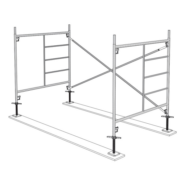 Are There Adjustable Sizes for Frame Scaffolding Systems?