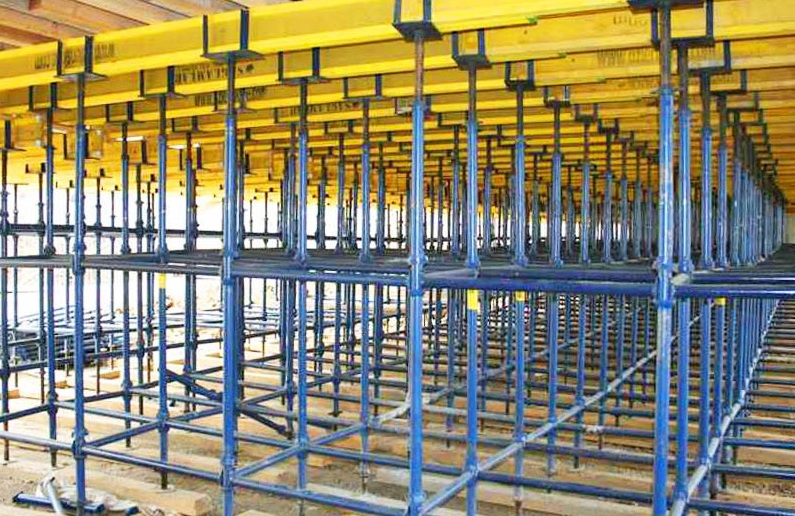 Scaffold For Slab Casting