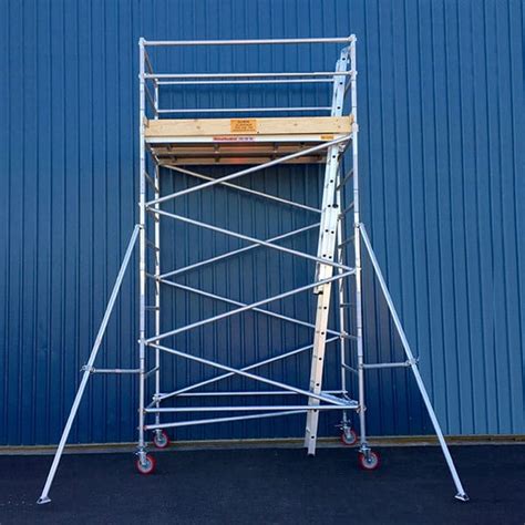 How High Can An Aluminum Mobile Scaffolding Tower Reach
