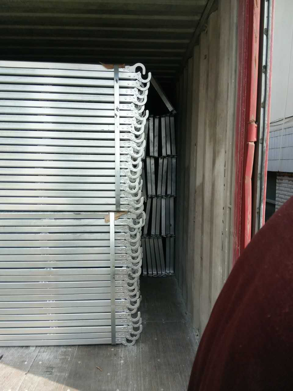 480mm Wide Galvanized Steel Plank for Frame Scaffolding