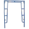 Blue Painted Walkthrough Scaffolding Frame with C Lock