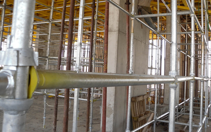 Scaffolding Spacing for Slab