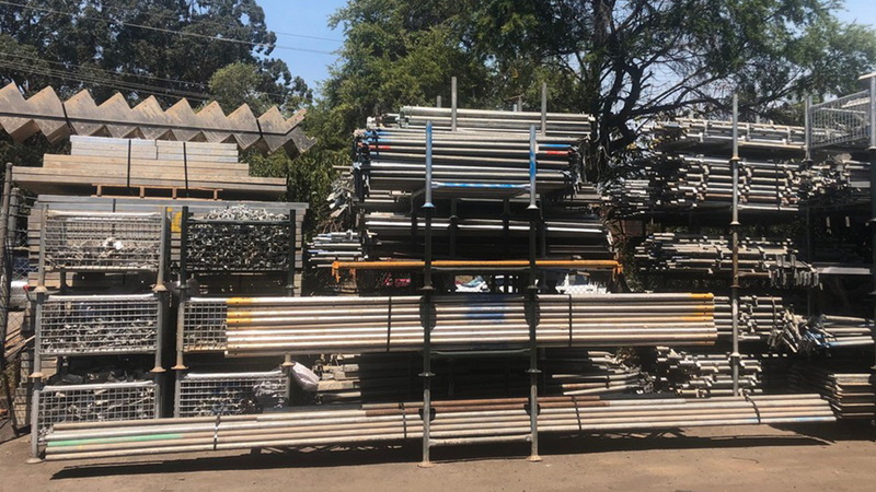 Industrial Scaffolding Used