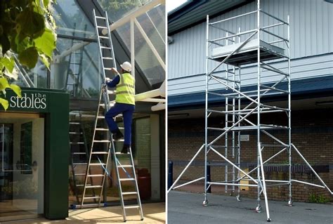 Safe Scaffolding Ladder