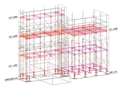 Scaffold Erection Drawing