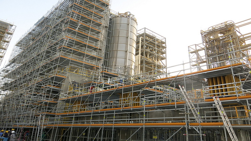 Sistema ng komersyal na scaffold