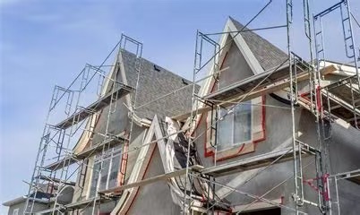 Stucco Wall Scaffolding Stucco Wall Scaffolding