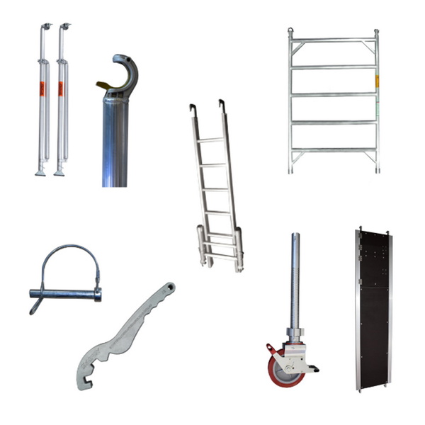 What Are The Names of Common Aluminum Scaffolding Parts?