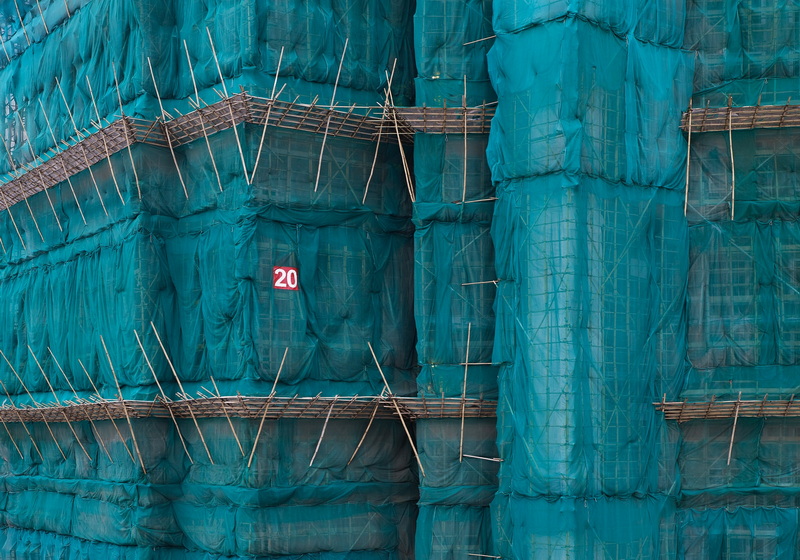 cocoon scaffolding system trade center_1