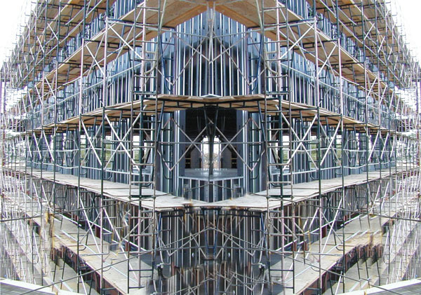 a frame conventional scaffolding_1