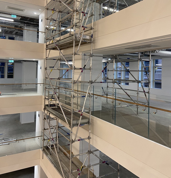Modular Aluminum Scaffolding