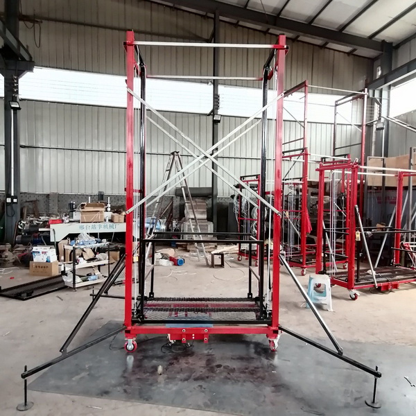 electric scaffolding power pole system_2