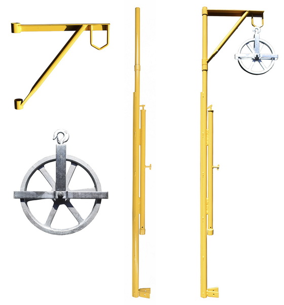 pulley system for scaffolding_1