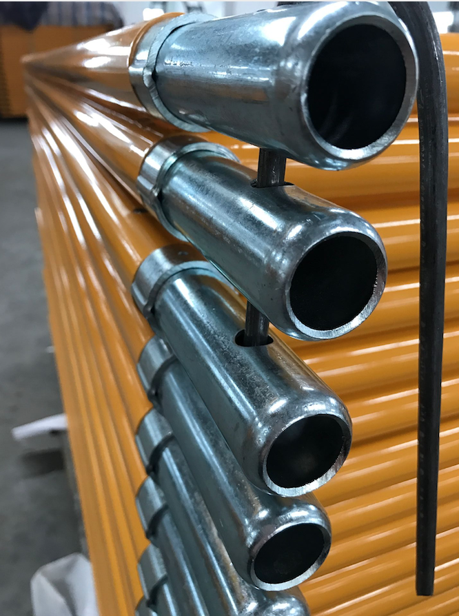 frame coupling pins