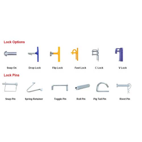 Blue Surface Walkthrough Frame System Scaffolding/Scaffold for Construction