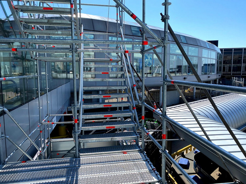 системийн scaffold Stair Tower_1