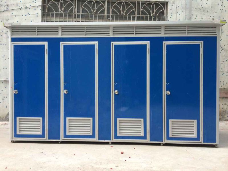 Single Portable Toilet with Size Width 1.08m, Length1.08m