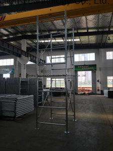 Shoring Frame Scaffolding with Galvanized for Export