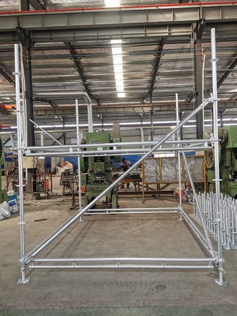 Mobile Fixed Ringlock Scaffolding for Bridge