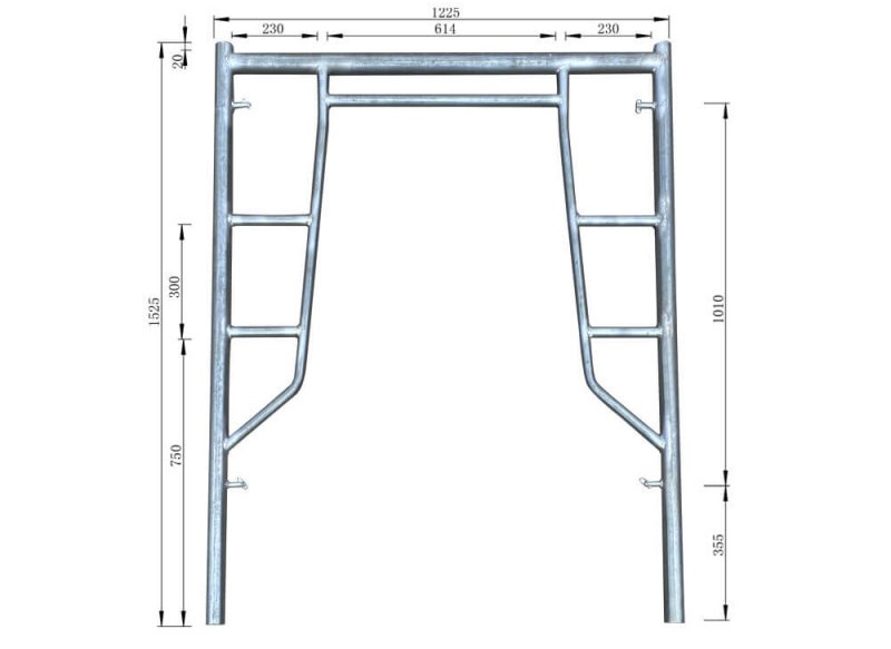 What Are the Standard A Frame Scaffolding Dimensions