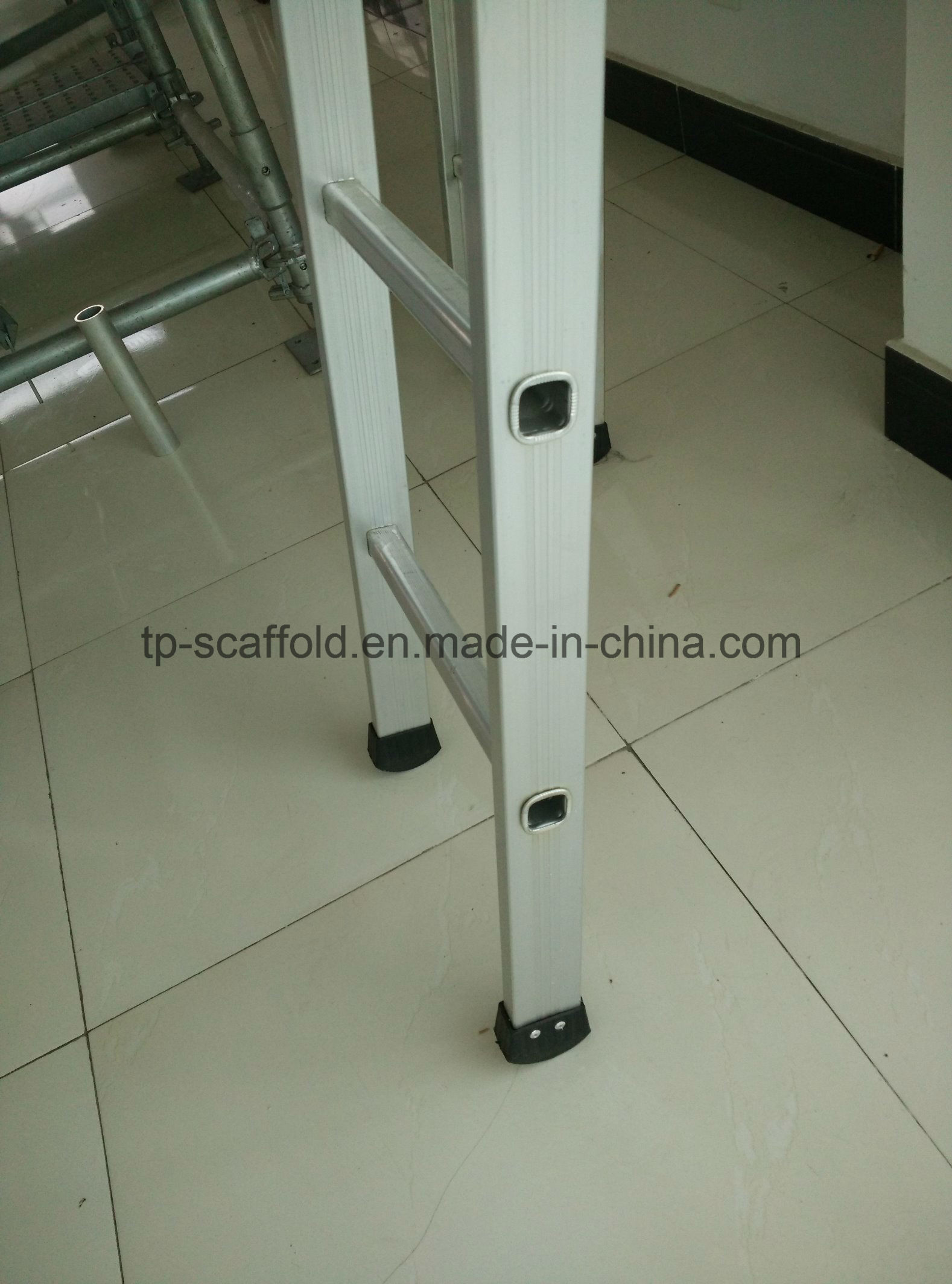 Scaffolding Aluminum Step Ladder for Scaffold Construction